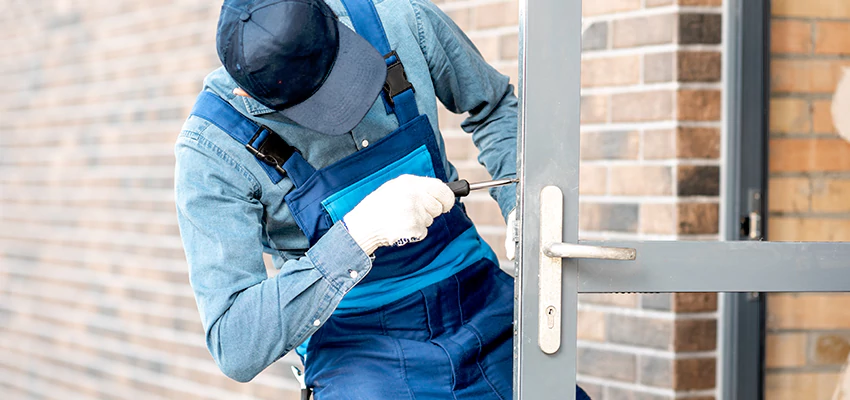 Pivot Storefront Door Locks Installation in Banning, California